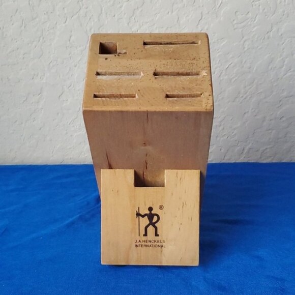 J.A. Henckels International Forged Premio 7 Piece Kitchen Knife Block EUC - Picture 7 of 16